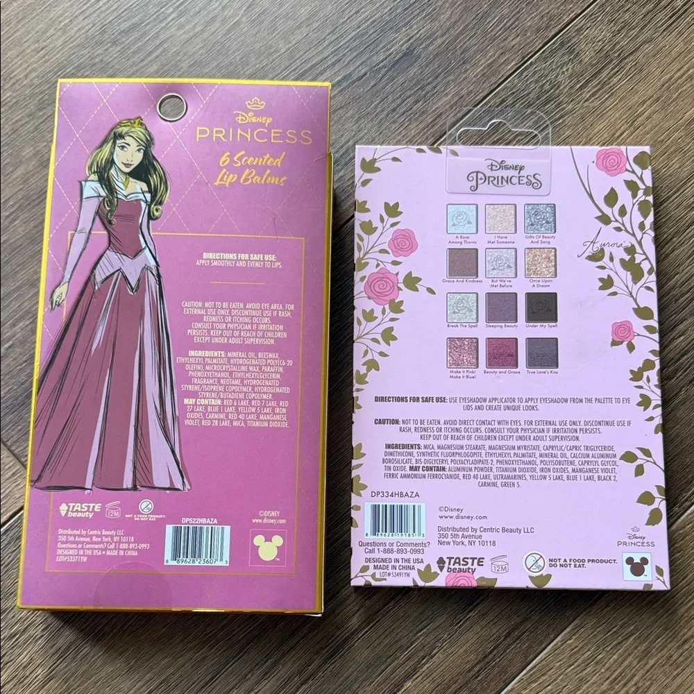 Disney Princess Aurora Lip Balm & Eyeshadow Set - Pink